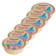 Fitmin Cat Purity krůtí vanička 6 x 85 g