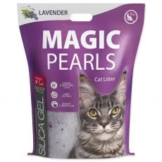 Podest&yacute;lka pro kočku Magic Pearls levandule 16 l