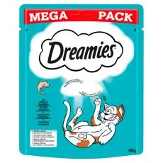Dreamies pochoutky s lahodn&yacute;m lososem pro kočky 180 g