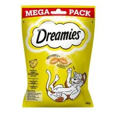 Dreamies pochoutky s jemn&yacute;m s&yacute;rem pro kočky 180 g