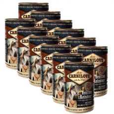 Carnilove Wild Meat Venison & Reindeer 12 x 400g