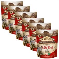 Carnilove Wild Boar with Rosehips 6 x 300 g