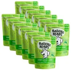 BARKING HEADS Chop Lickin&rsquo; Lamb GRAIN FREE 12 x 300 g