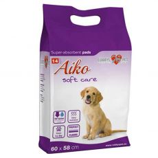 AIKO Soft Care podložky pro psy 14 ks – 60 x 58 cm