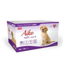 AIKO Soft Care podložky pro psy 100 ks – 60 x 58 cm