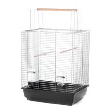 Klec pro vtáky ARA zinc - 54 x 39 x 67,5 cm ČERNÁ