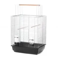 Klec pro vt&aacute;ky ARA zinc - 54 x 39 x 67,5 cm ČERN&Aacute;