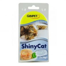 Gimpet ShinyCat tuňák a krevety 2 x 70 g