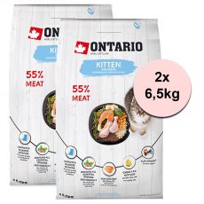 Ontario Kitten Salmon 2 x 6,5 kg