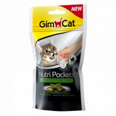 GimCat Nutri Pockets Catnip & Multi-vitamín 60 g