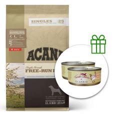 ACANA Singles Free-Run Duck 11,4 kg + 2 x konzerva Terra Canis ZDARMA