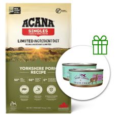 ACANA Singles Yorkshire Pork 11,4 kg + 2 x konzerva Terra Canis ZDARMA