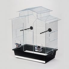 Klec pro papoušky IZA II chrom - 51 x 30 x 60,5 cm