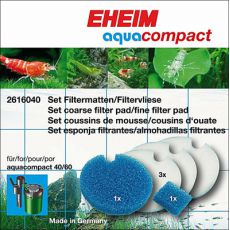 Eheim Aquacompact - sada filtračních vložek
