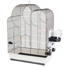 Klec pro ptáky ELIZA DARK - 54 x 34 x 75 cm