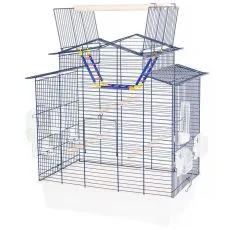 Klec pro pt&aacute;ky IZA III KOBALT - 58,5 x 38 x 65 cm