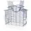 Klec pro pt&aacute;ky IZA III KOBALT - 58,5 x 38 x 65 cm