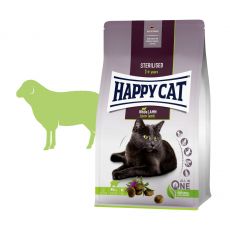 Happy Cat Sterilised Weide-Lamm / Jehně 1,3 kg