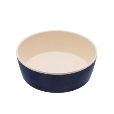 BecoBowl Bambusová miska pro psa – modrá S 15 cm / 0,8 l 