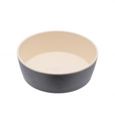 BecoBowl Bambusová miska pro psa – šedá S 15 cm / 0,8 l 