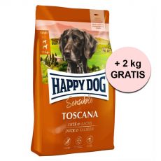 Happy Dog Supreme Toscana 12,5 kg + 2 kg ZDARMA