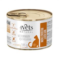 4Vets Cat Natural Veterinary Exclusive WEIGHT REDUCTION 185 g