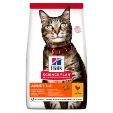Hill's Science Plan granule pro dospěl&eacute; kočky s kuřec&iacute;m 10 kg