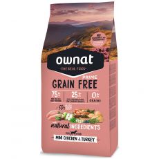 OWNAT Dog Prime Grain Free Adult Chicken & Turkey 3 kg