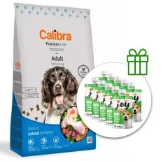 Calibra Dog Premium Line Adult 12 kg + 10 x pamlsky ZDARMA
