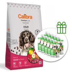 Calibra Dog Premium Line Adult Beef 12 kg + 10 x pamlsky ZDARMA