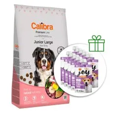 Calibra Dog Premium Line Junior Large 12 kg + 10 x pamlsky ZDARMA