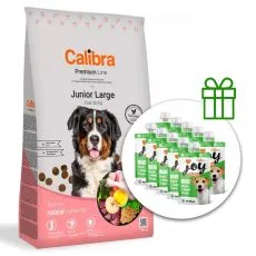 Calibra Dog Premium Line Junior Large 12 kg + 10 x pamlsky ZDARMA