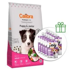Calibra Dog Premium Line Puppy & Junior 12 kg + 10 x pamlsky ZDARMA