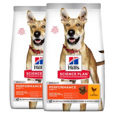 Hill's Science Plan Perfect Weight granule pro dospělé psy s kuřecím 2 x 14 kg