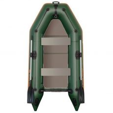 Člun Kolibri KM-280 D zelený – nafukovací kýl, pevná podlaha
