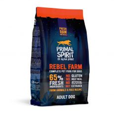 Primal Spirit Dog 65% Rebel Farm – kuře a ryby 1 kg