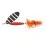 Abu Garcia Rotačka Reflex Red Spinners 12g Silver