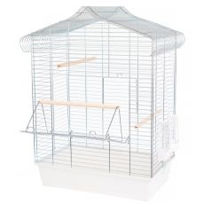 Klec pro papoušky VEGA chrom - 53 x 33 x 68 cm