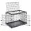 Klec pro psa Ferplast SUPERIOR 120 nero 118 x 77 x 82,5 cm