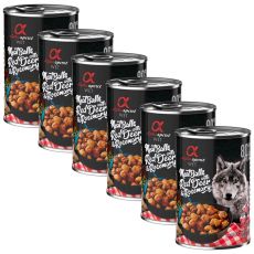 Alpha Spirit Meatballs – Jelen s rozmarýnem 6 x 400 g