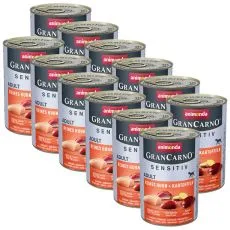 Animonda GranCarno Sensitiv Adult &ndash; kuřec&iacute; s bramborami 12 x 400g