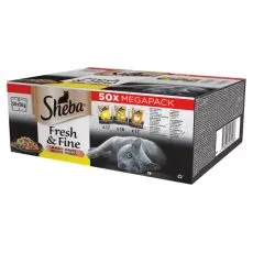Sheba Fresh & Fine kuře, drůbež a krůta 50 x 50 g