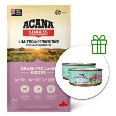 ACANA Singles Grass-Fed Lamb 11,4 kg + 2 x konzerva Terra Canis ZDARMA