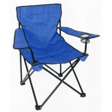 Židle Strend Pro BC2012B, skládací, modrá, 50x50x90 cm, 120 kg