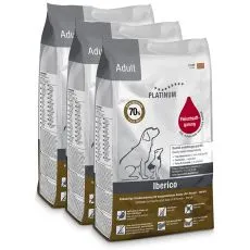 Platinum Natural Adult Iberico & Greens 15 kg