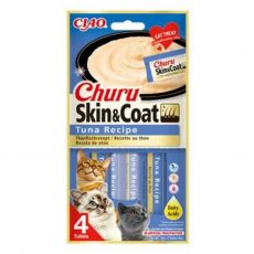 Inaba Churu Skin & Coat cat Tuňák 4 x 14 g
