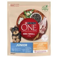 Purina ONE Mini Junior granule pro &scaron;těňata kuře 800 g