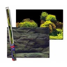 Pozad&iacute; pro akv&aacute;rium ROCK/PLANTS S - 60 x 30 cm