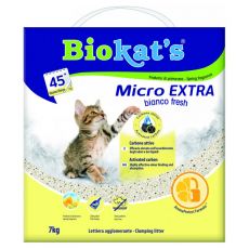 Biokat's Micro EXTRA Bianco Fresh podestýlka 7 kg