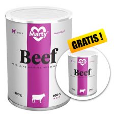 Konzerva MARTY Essential Beef 400g 1+1